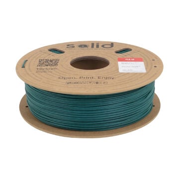 Solid PLA-CF (Carbon Fiber) Yeşil Filament 1.75mm - 1Kg