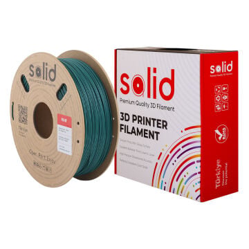 Solid PLA-CF (Carbon Fiber) Yeşil Filament 1.75mm - 1Kg