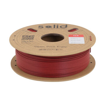 Solid PLA-CF (Carbon Fiber) Kırmızı Filament 1.75mm - 1Kg