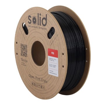Solid PETG Siyah Filament 1.75mm - 1Kg