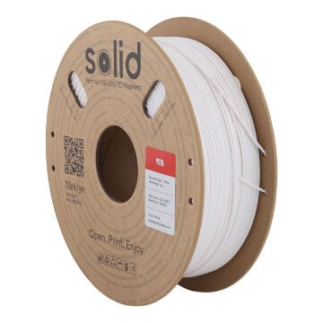 Solid PETG Beyaz Filament 1.75mm - 1Kg
