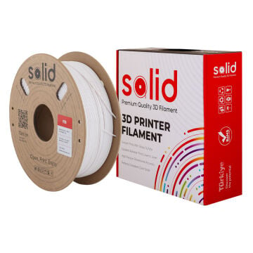 Solid PETG Beyaz Filament 1.75mm - 1Kg