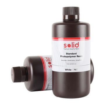 Solid Standart UV Reçine Beyaz - 1 Kg