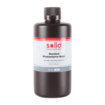 Solid Standart UV Reçine Gri - 1 Kg