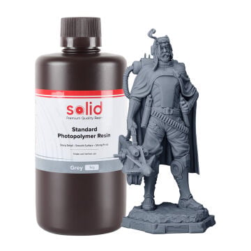 Solid Standart UV Reçine Gri - 1 Kg