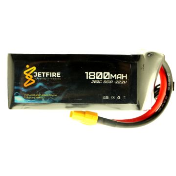 22.2V 1800 mah 200C Lipo Batarya 6S Pil