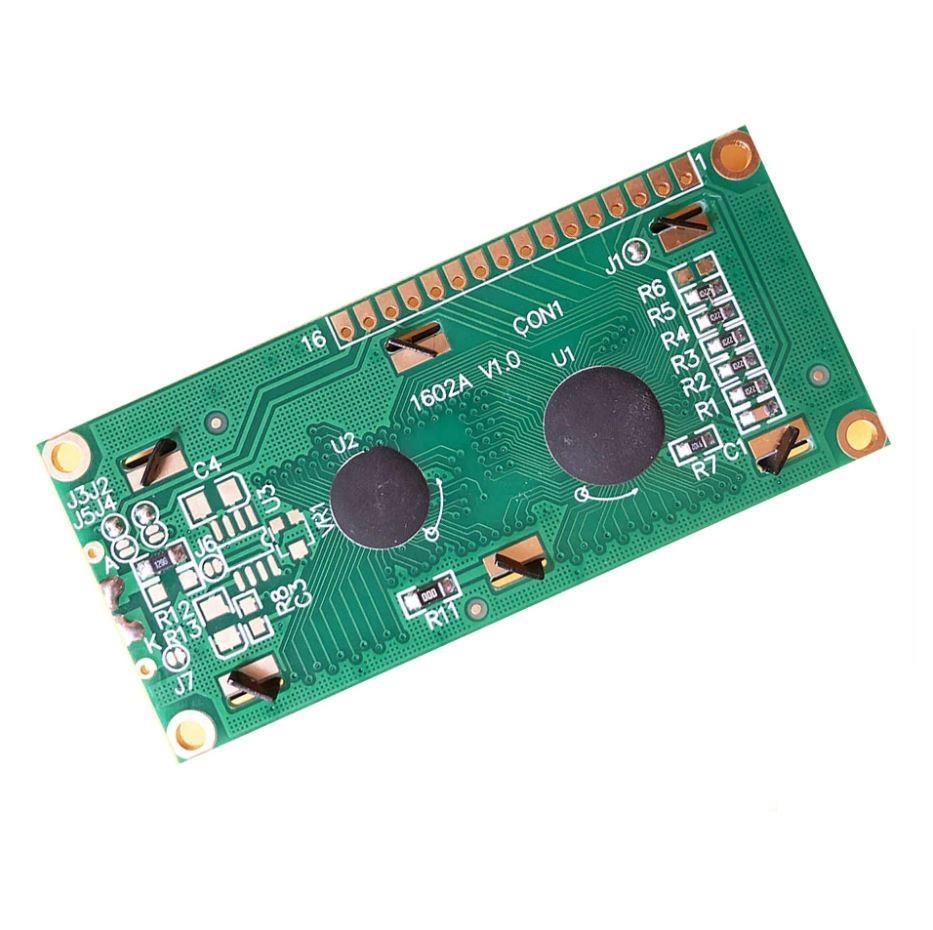 2x16 LCD Ekran - Turuncu Üzerine Siyah