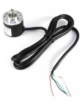 E38S6G5-500Z-G24N 500 Pulse Optik Rotary Encoder 5-24V - ABZ 3 Fazlı