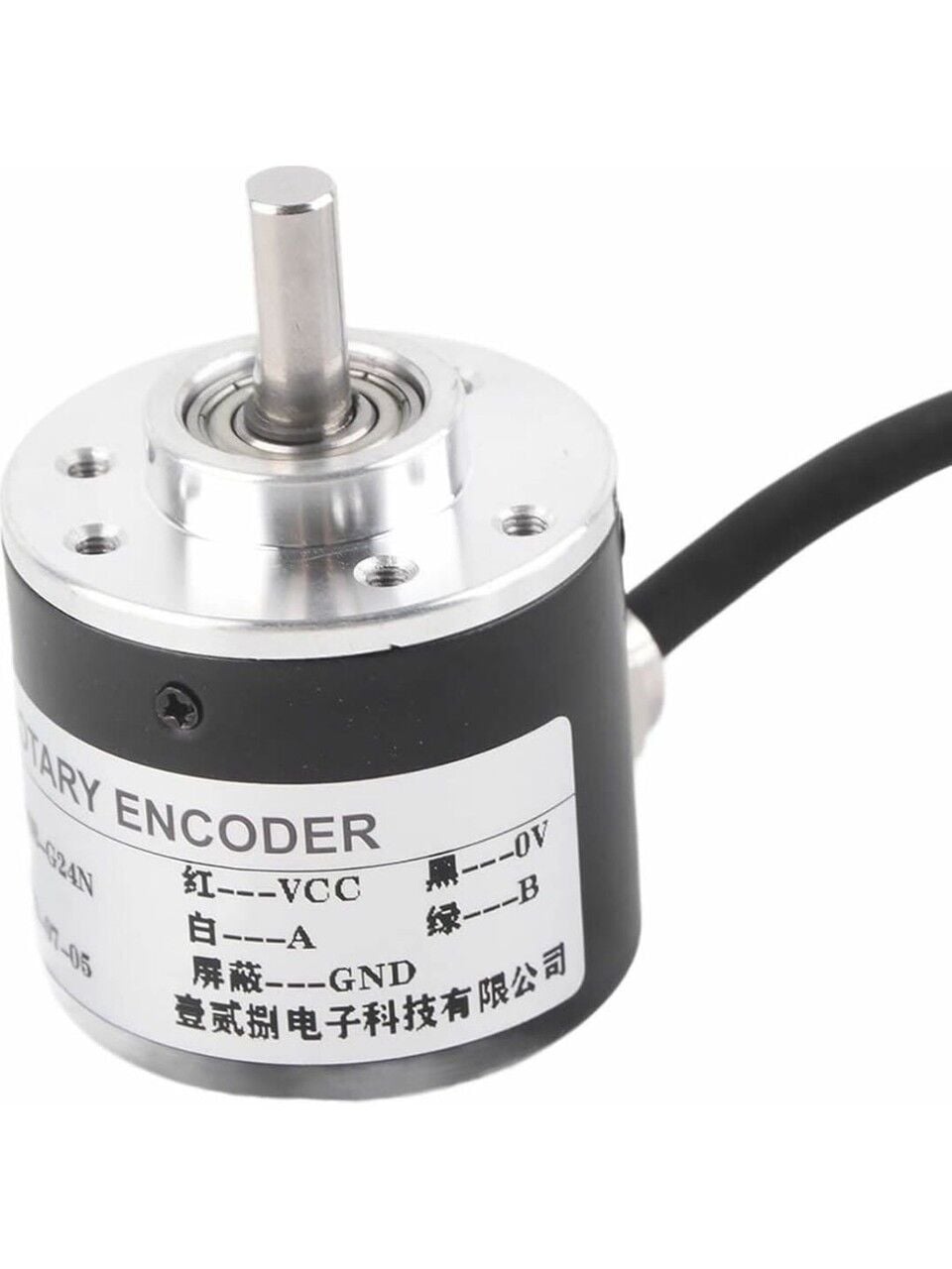 E38S6G5-500Z-G24N 500 Pulse Optik Rotary Encoder 5-24V - ABZ 3 Fazlı
