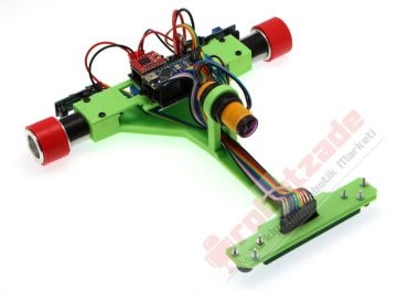 GinBot 2WD Çizgi İzleyen Robot Kiti Encoderli