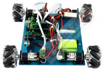 Mecanum Tekerlekli Arazi Robot Kiti