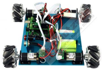 Mecanum Tekerlekli Arazi Robot Kiti