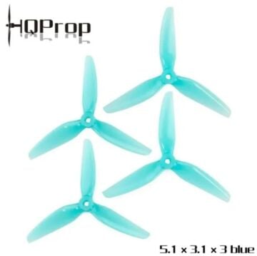 HQProp 5.1X3.1X3 5.1'' 2CW+2CCW Pervane