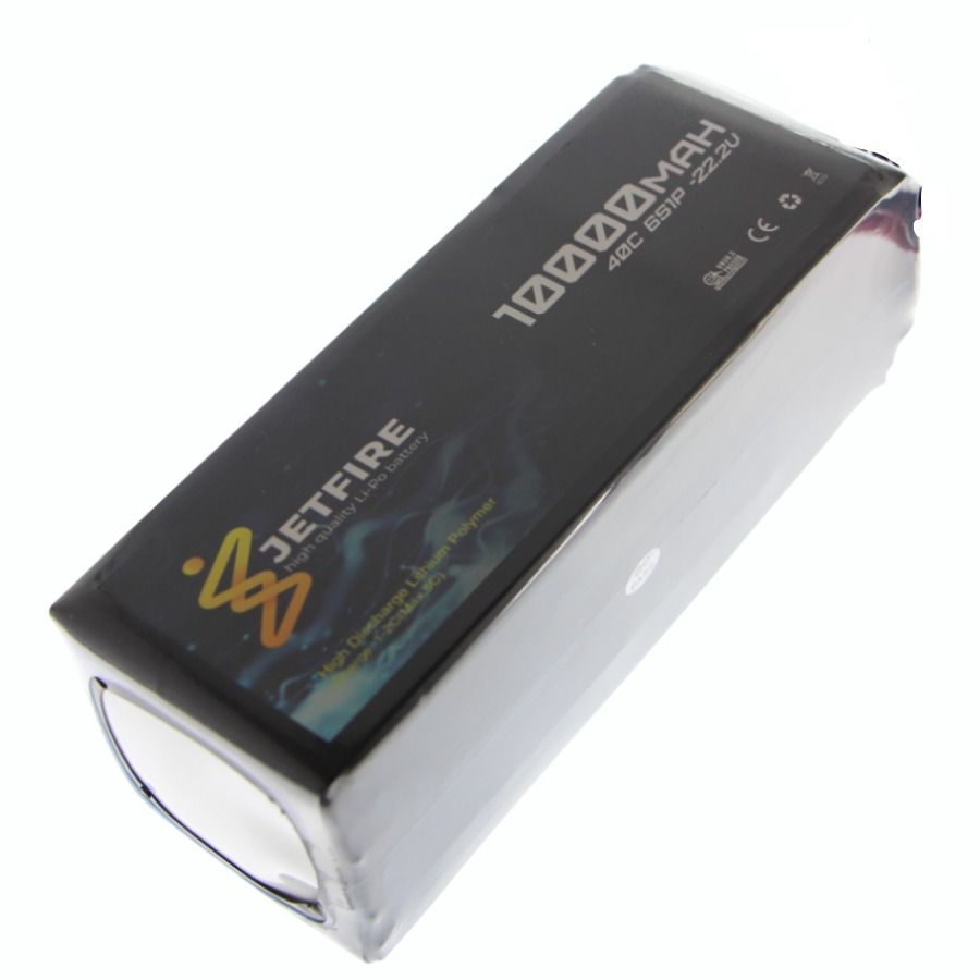 22.2V 10000mAh 40C Lipo Batarya 6S JetFire Pil