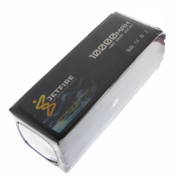 22.2V 10000mAh 40C Lipo Batarya 6S JetFire Pil