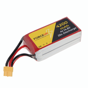 14.8V 4200mAh 25C Lipo Batarya 4S Force-Up Pil