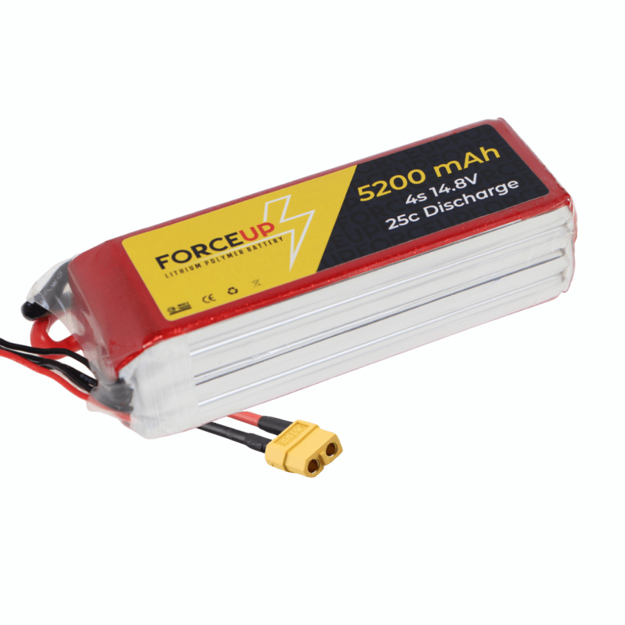 14.8V 5200mAh 25C Lipo Batarya 4S Force-Up Pil