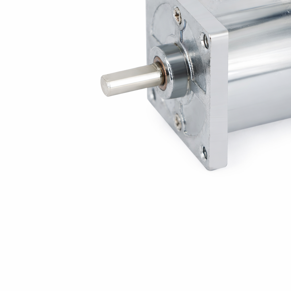 12V 120Rpm 42mm Redüktörlü Kare Flanşlı Kısa Dc Motor