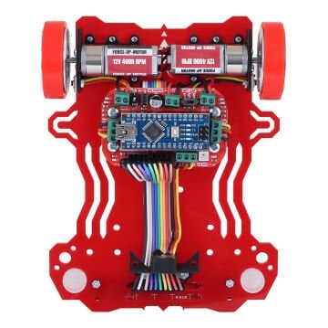 Panter Hızlı Çizgi İzleyen Robot Kiti Enkoderli