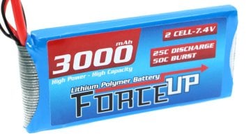 7.4V Lipo Pil 3000mAh