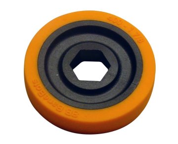 BaneBots Tekerlek - 41mm 1-5/8'' x 0.4'', 1/2'' Turuncu