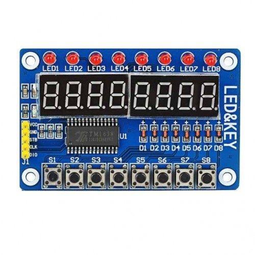 TM1638 7-Segment Display Modülü