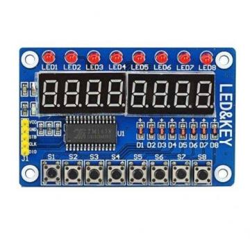 TM1638 7-Segment Display Modülü