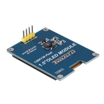 1.5'' 128X128 SPI/I2C OLED Ekran Modülü