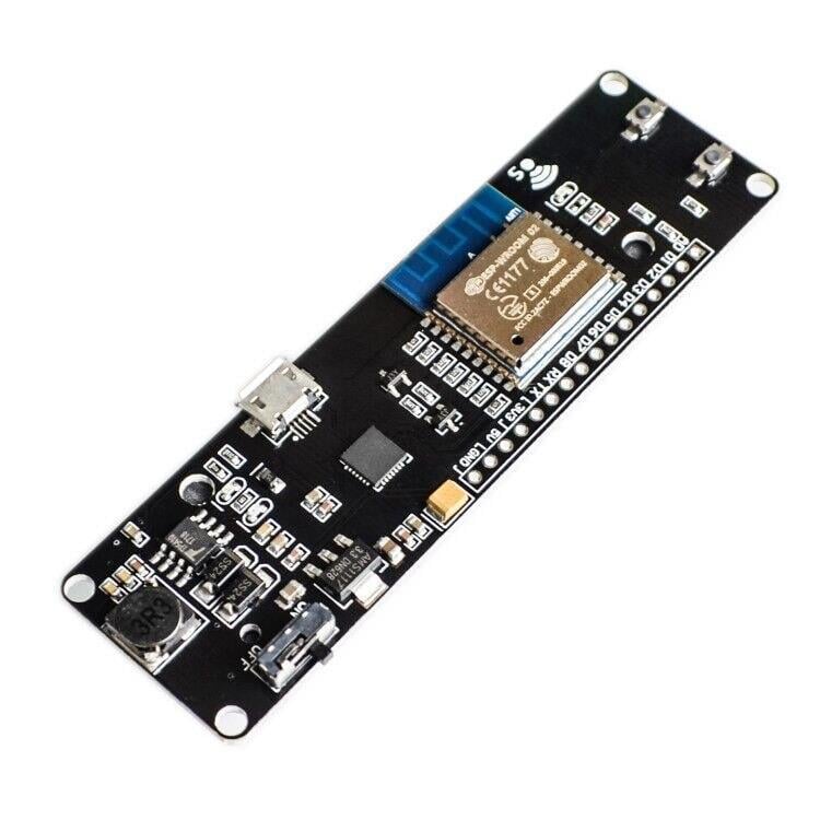 ESP Wroom 02 Wifi Geliştirme Kartı 18650 Pil Yuvalı