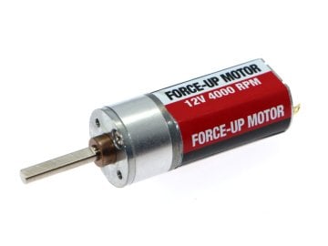 Force-Up 12V 4000Rpm Dc Motor