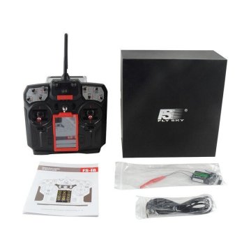 Flysky FS-İ8 2.4GHz 10 Kanal Kumanda ve FS-İA10B Alıcı