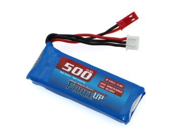 7.4V Lipo Pil 500mAh - Slim