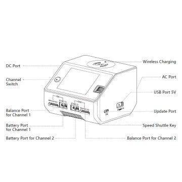 HOTA D6 Pro Wireless Şarj Cihazı