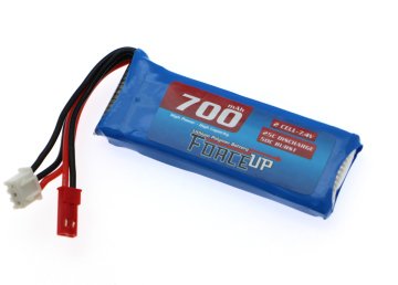 7.4V Lipo Pil 700mAh - Slim