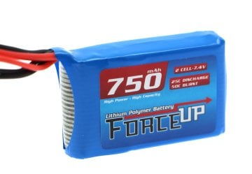 7.4V Lipo Pil 750mAh