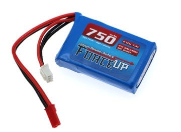 7.4V Lipo Pil 750mAh