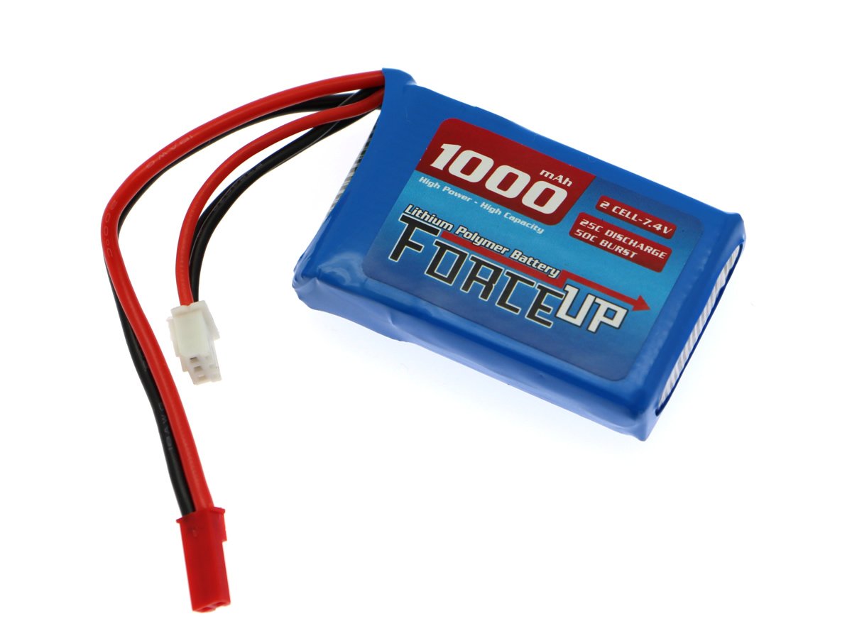 7.4V Lipo Pil 1000mAh
