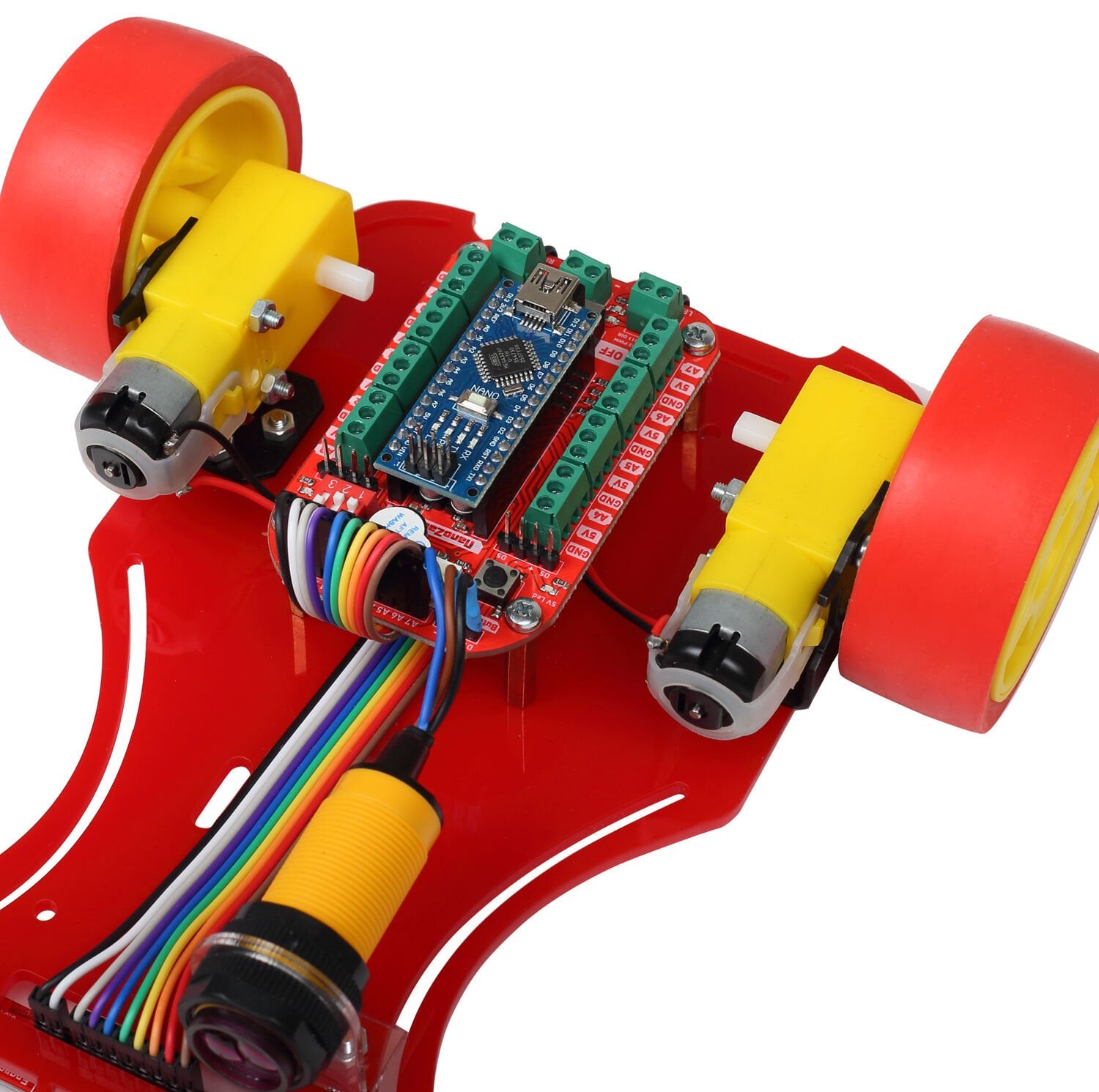 Nitro MEB Temel Seviye Çizgi İzleyen Robot Kiti