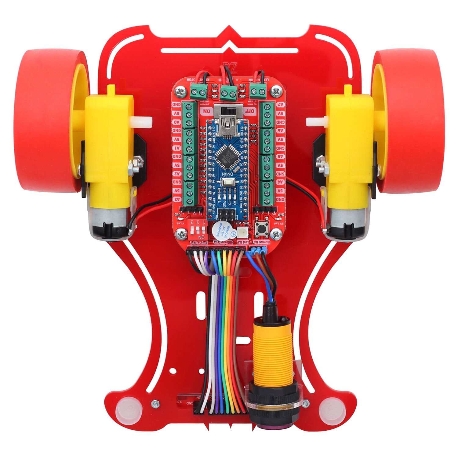 Nitro MEB Temel Seviye Çizgi İzleyen Robot Kiti