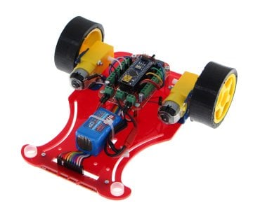 Nitro MEB Temel Seviye Çizgi İzleyen Robot Kiti Montajı Yapılmış