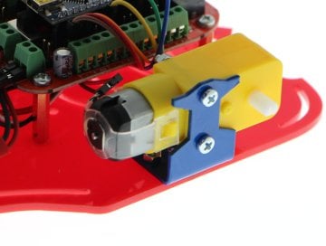 Nitro MEB Temel Seviye Çizgi İzleyen Robot Kiti Montajı Yapılmış