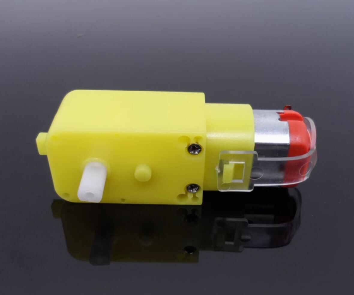 6V 2000 Rpm Sarı L Redüktörlü Motor - Plastik Dişli