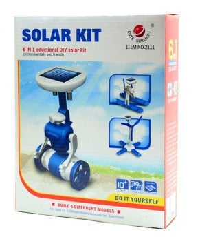6′lı Güneş Enerjili Robot Kiti