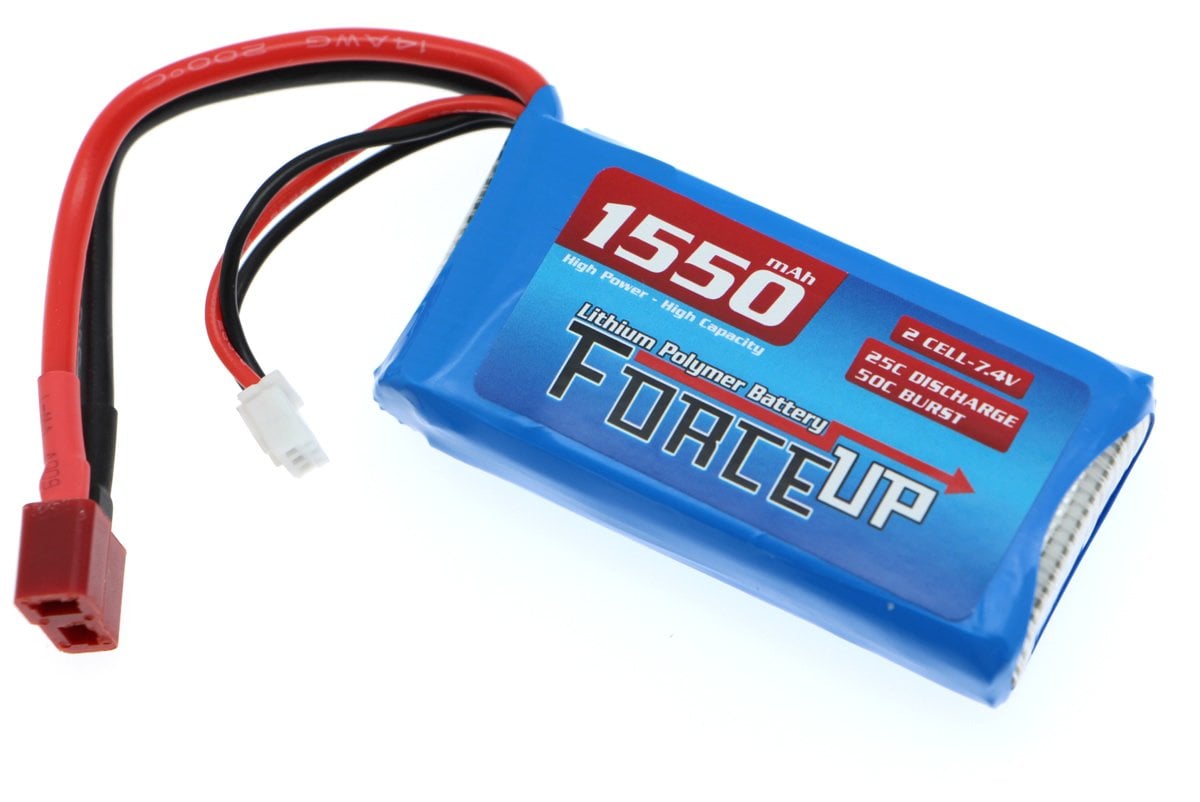 7.4V Lipo Pil 1550mAh