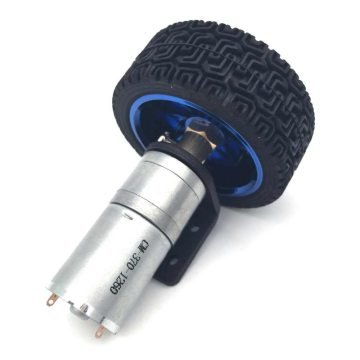 Küçük Arazi Tekerleği 65mm x 28mm + 4mm Kaplin