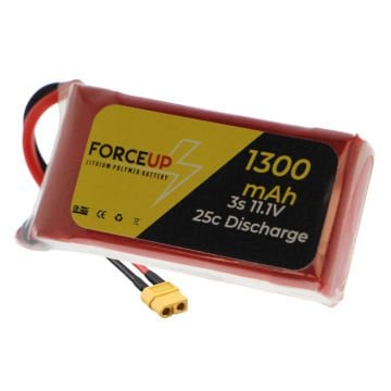 11.1V 1300mAh 25C Lipo Batarya 3S Force-Up Pil