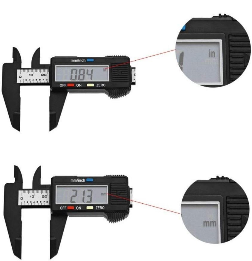 150mm Dijital Ekranlı Elektronik Kumpas