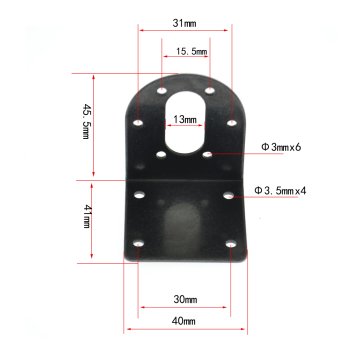 37 mm Motor Tutucu Aparat Metal