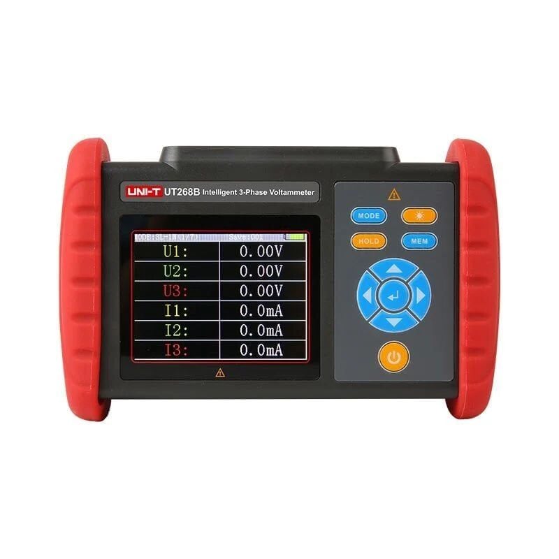 Unit UT268B 3 Fazlı Wireless Dijital Volt ve Amper Ölçüm Cihazı