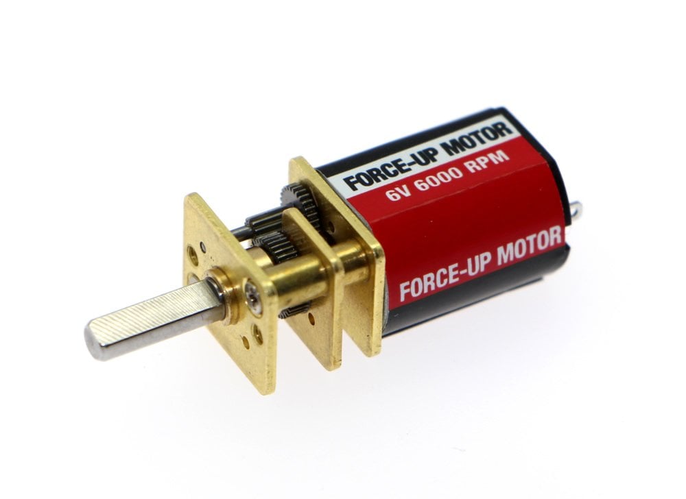 Force-Up 6V 6000 Rpm Karbon Fırçalı Dc Motor